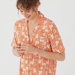 Night Thing. Camisa Dessau Print - Imagen 1