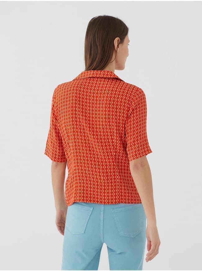 Night Things. Camisa Kette Print - Imagen 2