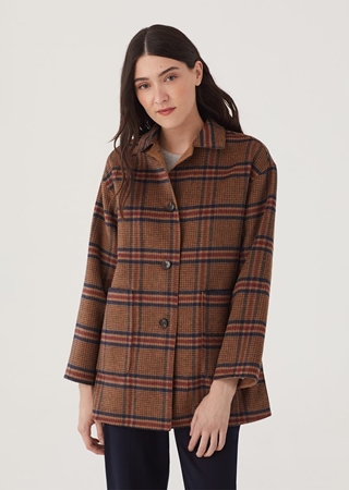 NT. CHAQUETÓN TARTAN - Imagen 1