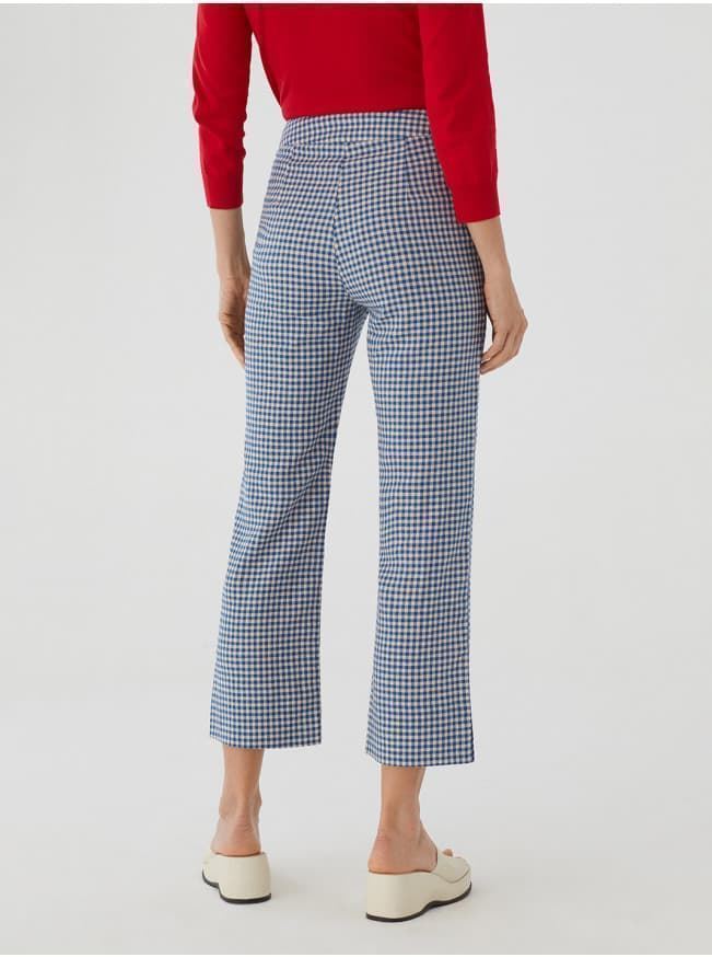 NT. PANTALON CROP VICHY - Imagen 2