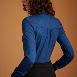 Olivia blouse little dots - Imagen 2