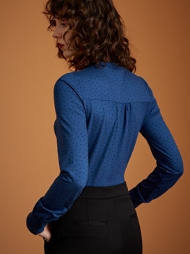 Olivia blouse little dots - Imagen 2