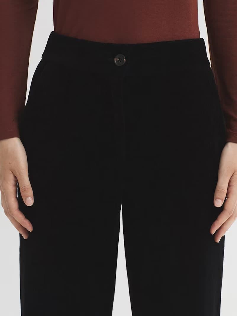 Pantalón bolsillos pana elástica - Imagen 3