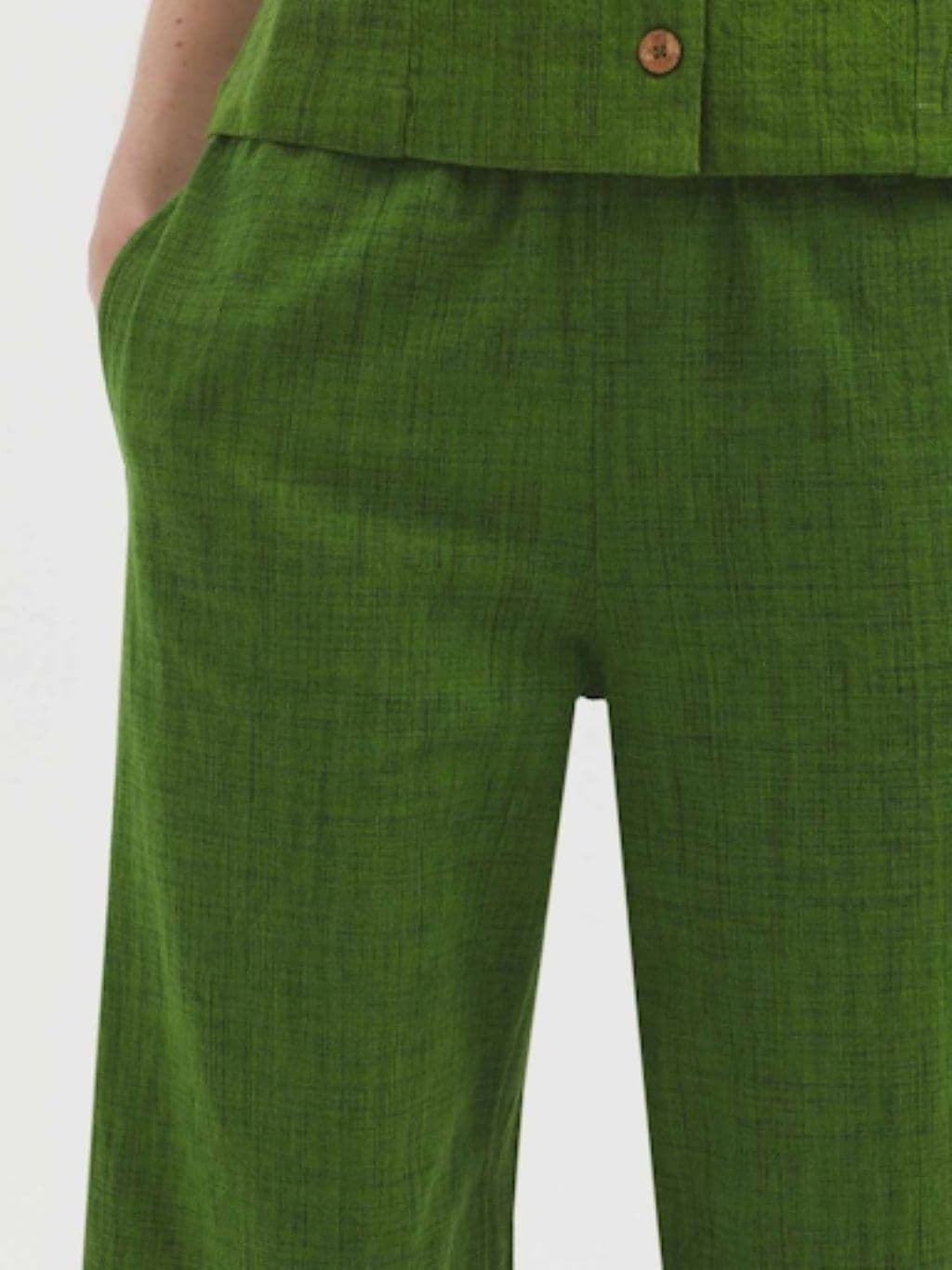 Pantalón chambray algodón - Imagen 5