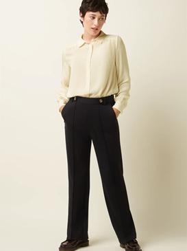 Pantalón Garbo Pintuck Uni Rodeo - Imagen 1