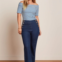 Pantalón pietra onyx denim - Imagen 1