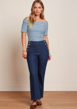 Pantalón pietra onyx denim - Imagen 1