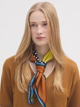 Pañuelo Lucky Dots satén - Imagen 1