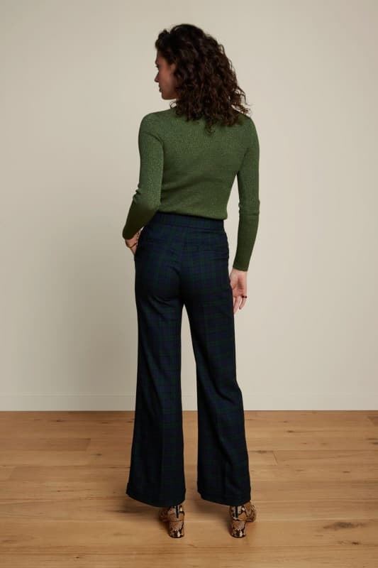 Sally pantalones ricco check - Imagen 2