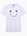 SM. CAMISETA SMILING BLANCA UNISEX - Imagen 1