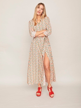 Smile. Vestido Melón espiga. - Imagen 2