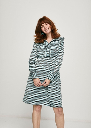 SMILE. VESTIDO RIN TURQUESA - Imagen 1