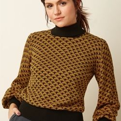 Top de cuello vuelto Frio - Imagen 1