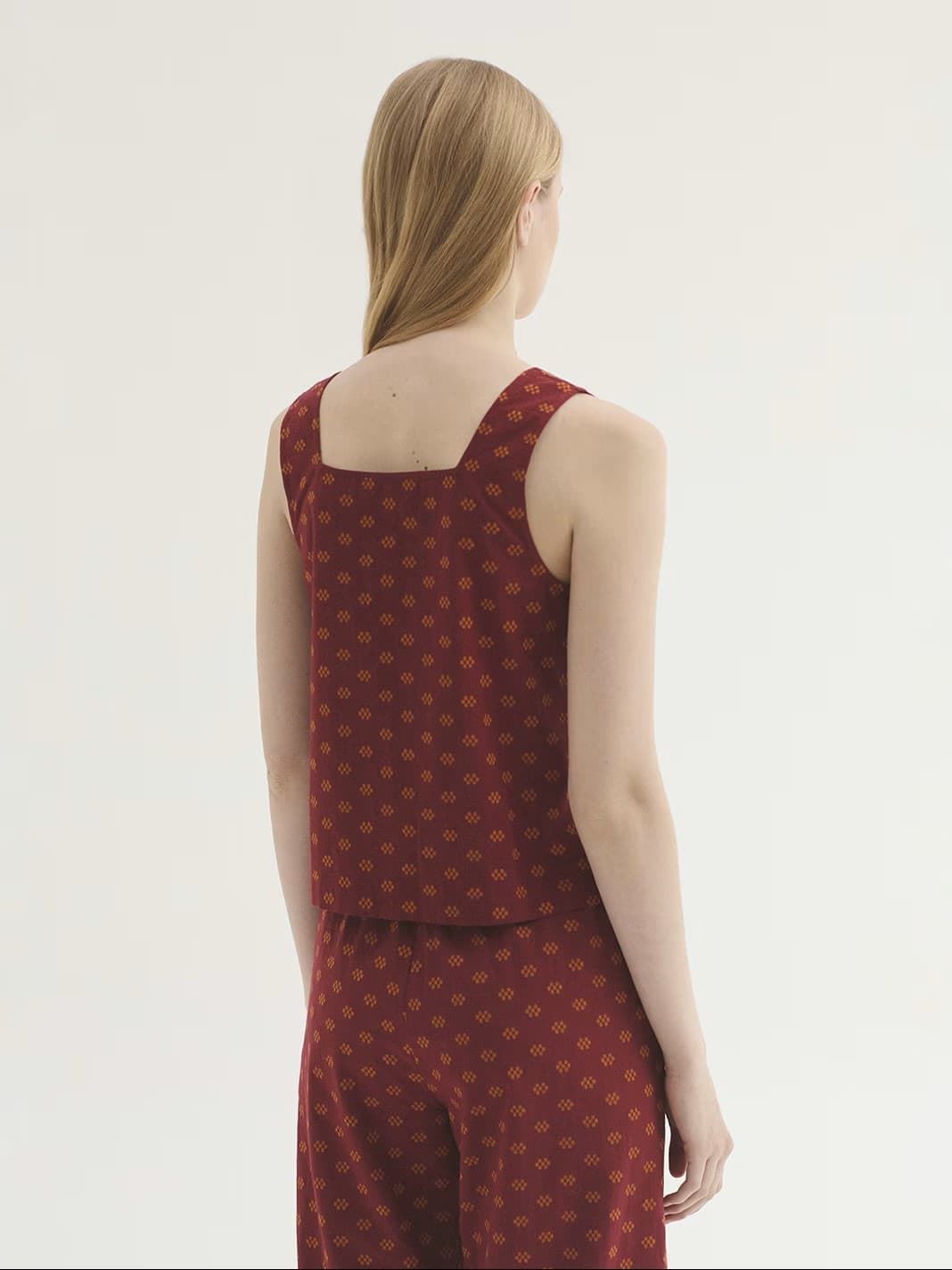 Top jacquard topos - Imagen 2