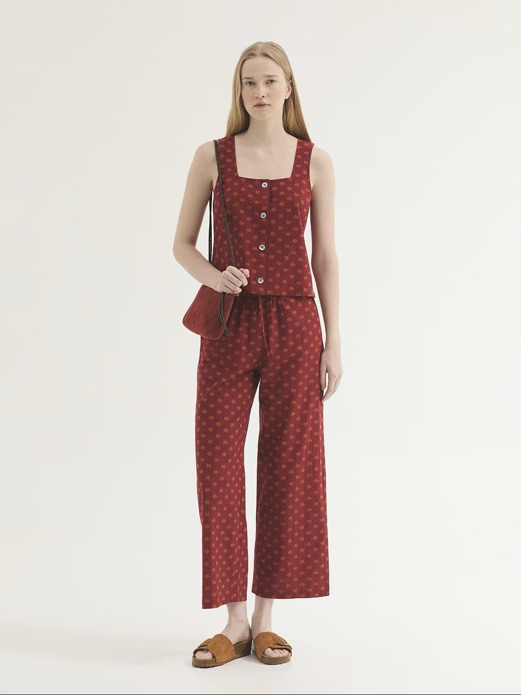 Top jacquard topos - Imagen 4