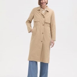 Trench clásico frunce - Imagen 1