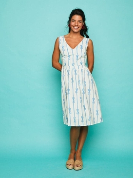 Vestido corto nube blanco - Imagen 1