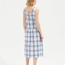 Vestido de cuadros bámbula - Imagen 2