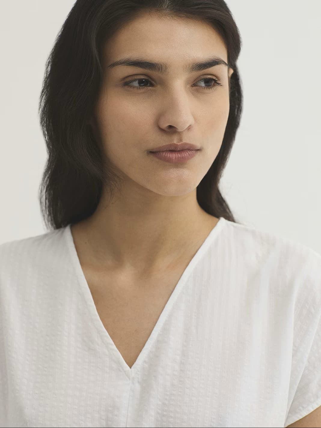 Vestido de seersucker y Tencel - Imagen 6