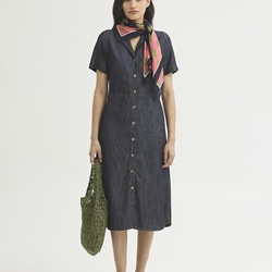 Vestido denim - Imagen 1