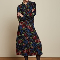 Vestido midi olive rubell - Imagen 1