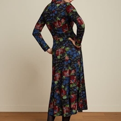 Vestido midi olive rubell - Imagen 2