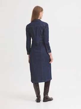 Vestido tejano azul - Imagen 2