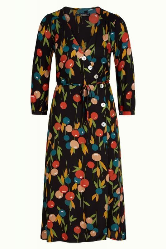 Zuma wrap dress rosy lee - Imagen 4